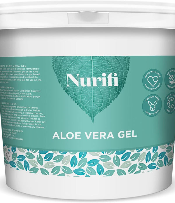 1Kg Aloe Vera Gel - 99% Naturally Bio-Active Aloe Vera - Cruelty-Free and Vegan