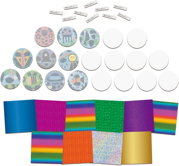 Galt Toys, Foil Badges - Creative Craft Kit for Kids, Children,  Ages 6 +