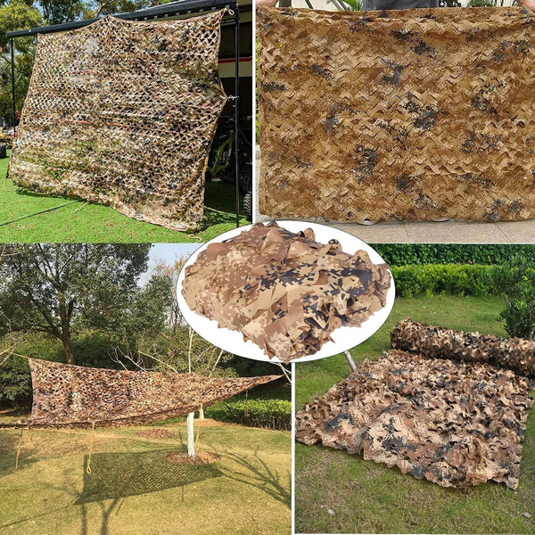 3x3m Camouflage Net Camo Netting Hunting Shooting Hide Outdoor Camping Cover