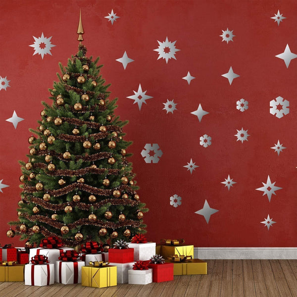 Christmas Decorations Wall Stickers Merry Christmas Decoration Set Wall Murals 