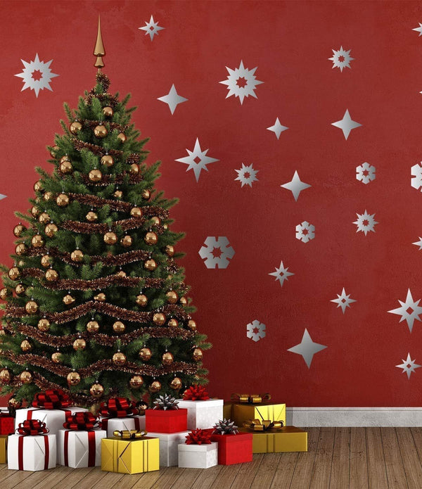 Christmas Decorations Wall Stickers Merry Christmas Decoration Set Wall Murals 