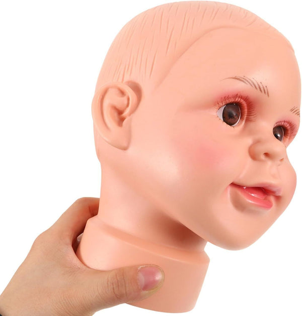 Children Mannequin Head Baby for Display Hat Childrens Mold Toddler