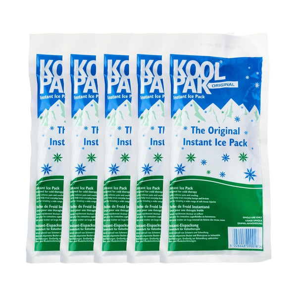 5 Pack Kool Pak Original Instant Chill Packs - 12 x 29cm -EXP 11/26