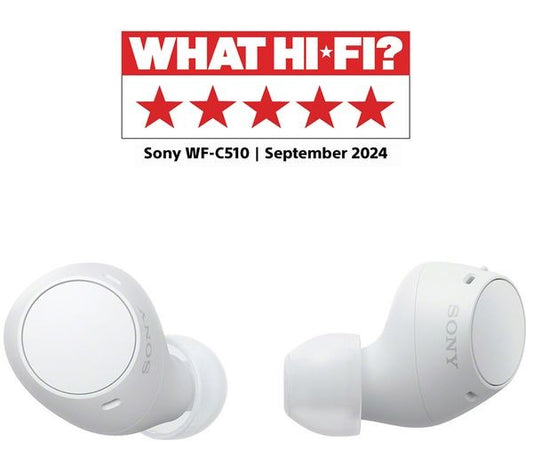 Sony WF-C510 Wireless Bluetooth Earbuds - White