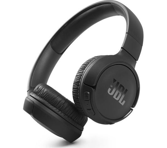 JBL Tune 510BT Wireless On-ear Headphones Black Bluetooth Pure Bass