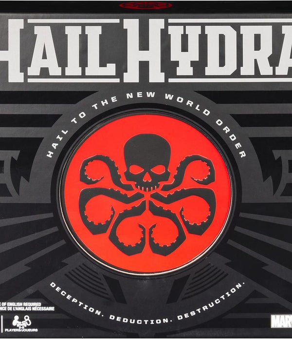 Spin Master Marvel: Hail Hydra Board Game - Strategy Game, Fun for Fans