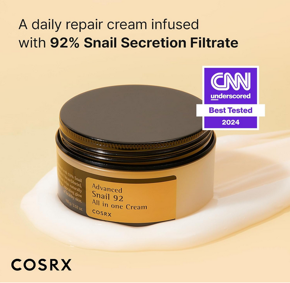 3 PACK COSRX Advanced Snail 92 All in one Cream, 3x100g | Moisturising MULTIPACK