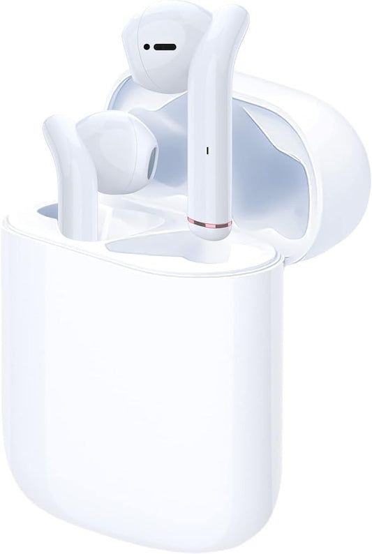 Tusueygt Bluetooth 5.0 Wireless Earbuds TWS IPX6, 25H Playtime + Charging Case