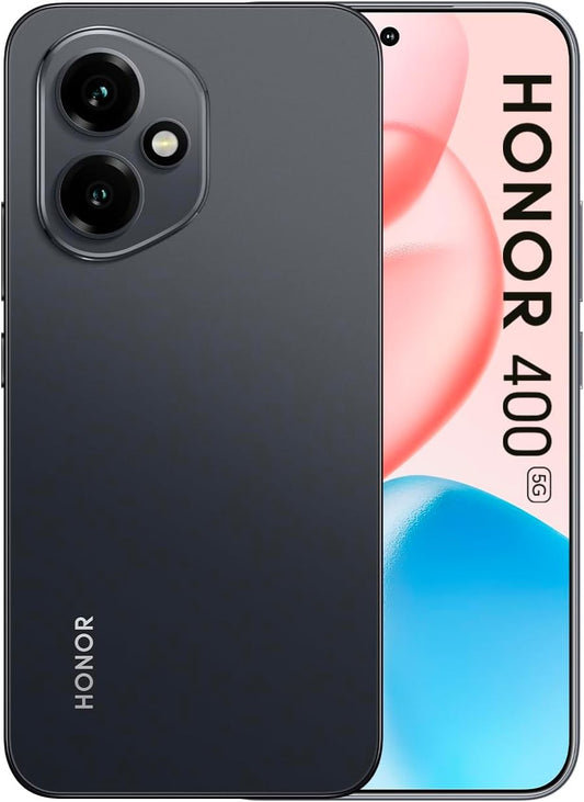 HONOR 400 5G Black Unlocked Smartphone (256GB) Dual SIM 6.7" 200MP