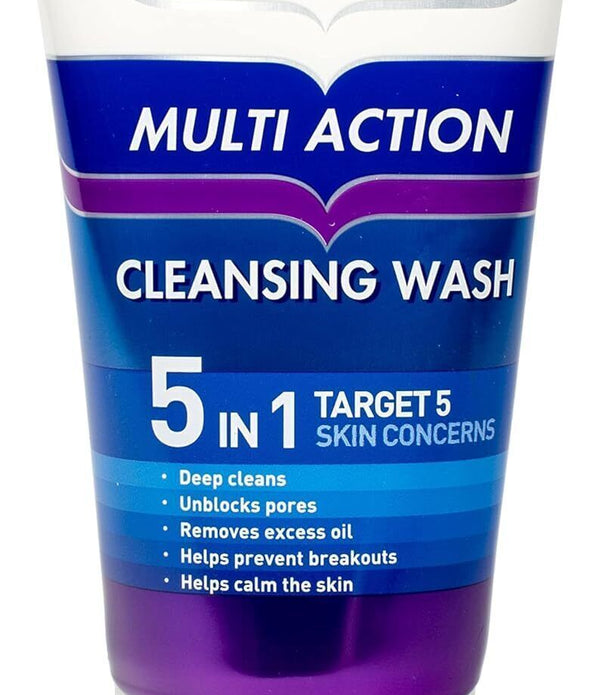 Clearasil Face Wash 5 In 1 150ml Acne Face Wash Salicylic Acid Cleanser