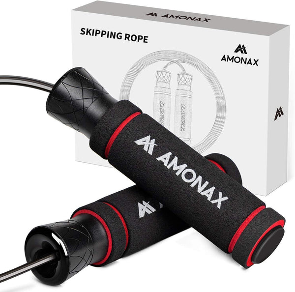 Amonax Skipping Rope for Fitness Training, Adjustable Length