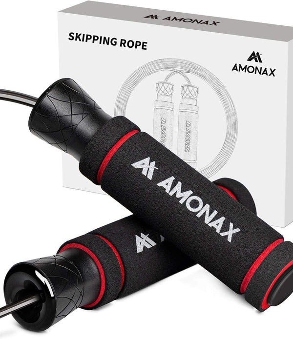 Amonax Skipping Rope for Fitness Training, Adjustable Length