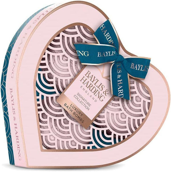 Baylis and Harding Jojoba Vanilla Almond Oil Luxury Bath Bomb Trio 3x120g