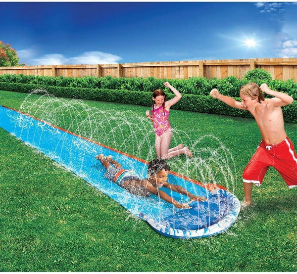 Banzai 16ft Speed Blast Water Slide - Fun Outdoor Summer Toy for Kids