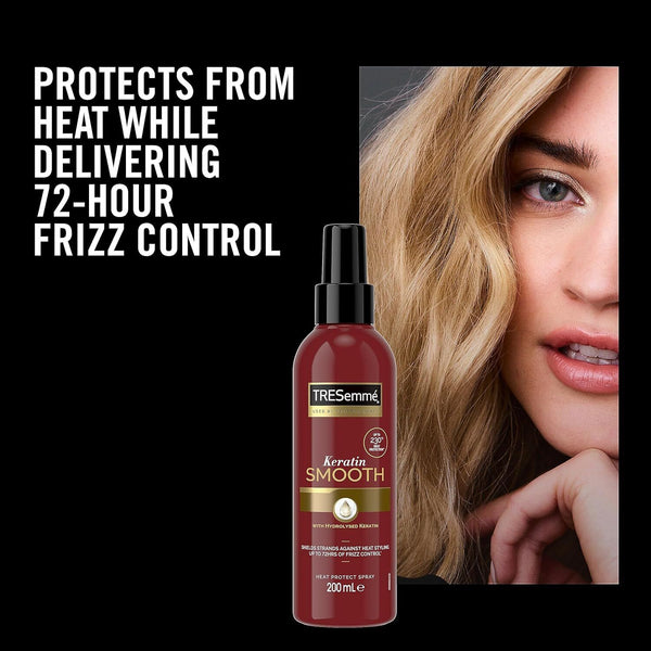 TRESemme Keratin Smooth Heat Protect Spray 2x200ml