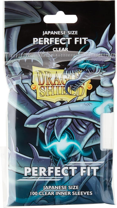 Dragon Shield Japanese Small Inner Card Sleeves - Clear Yugioh