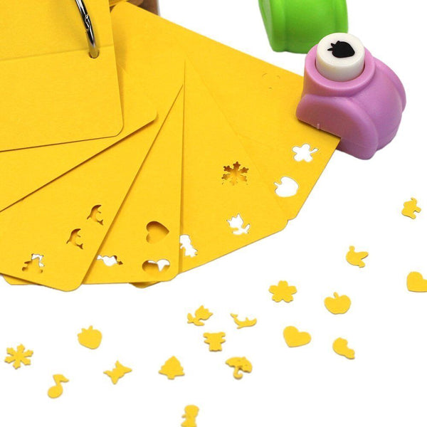 25Pcs DIY Craft Punch Set, Cute Embossing & Paper Shaper for Scrapbooking