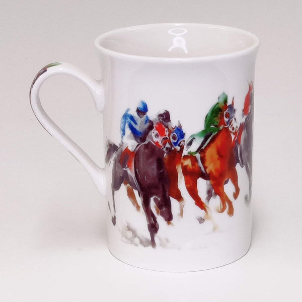 The Final Furlong Horse Racing Mug