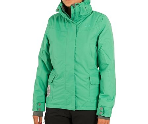 Ripcurl Tyler Women's Snow Ski Jacket, Waterproof, Mint Green, Size Large