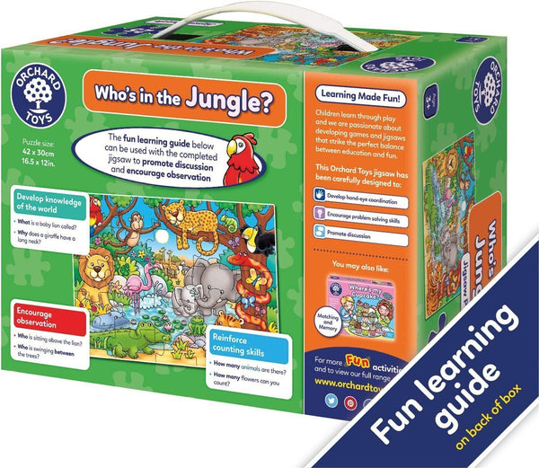 Who's In The Jungle - Interactive Kids Board Game