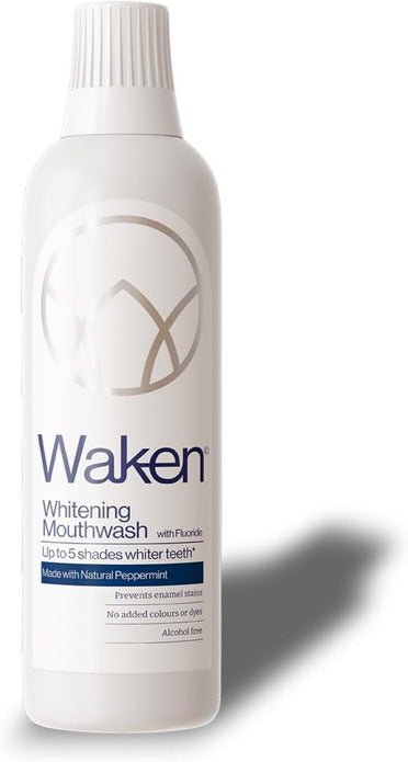 Waken Mouthwash Whitening Peppermint 500ml