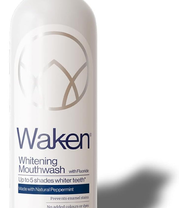 Waken Mouthwash Whitening Peppermint 500ml