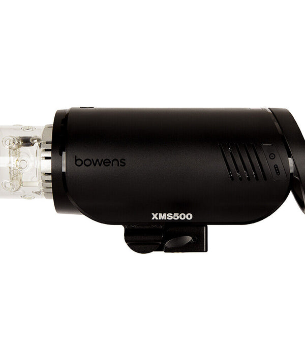 Bowens XMS500 Flash Head - Integrated Wireless Trigger and Optical Receiver