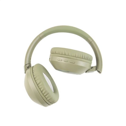 Intempo Wireless Bluetooth Noise-cancelling Over-Ear Headphones Olive