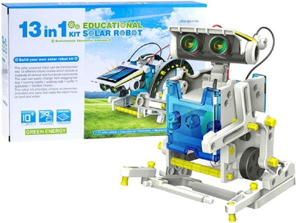 13 In 1 Educational Toys Solar Robot Toys Science Kit Solar Powered 3CP2