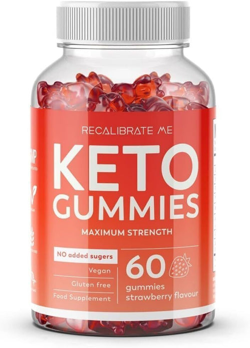 Keto Gummies Weight Loss Support, Strawberry, 60ct