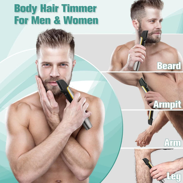 Electric Beard Trimmer Wet & Dry Shaver LED, Bestcool Rechargeable Grooming Kit