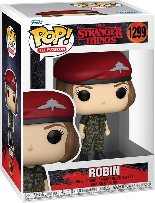 Funko Pop! Television: Stranger Things - Hunter Robin #1299 BRAND NEW