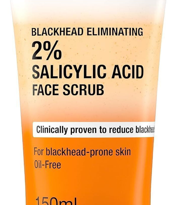 Neutrogena Blackhead Eliminating Scrub 150ml - Pack of 2 Face Exfoliator
