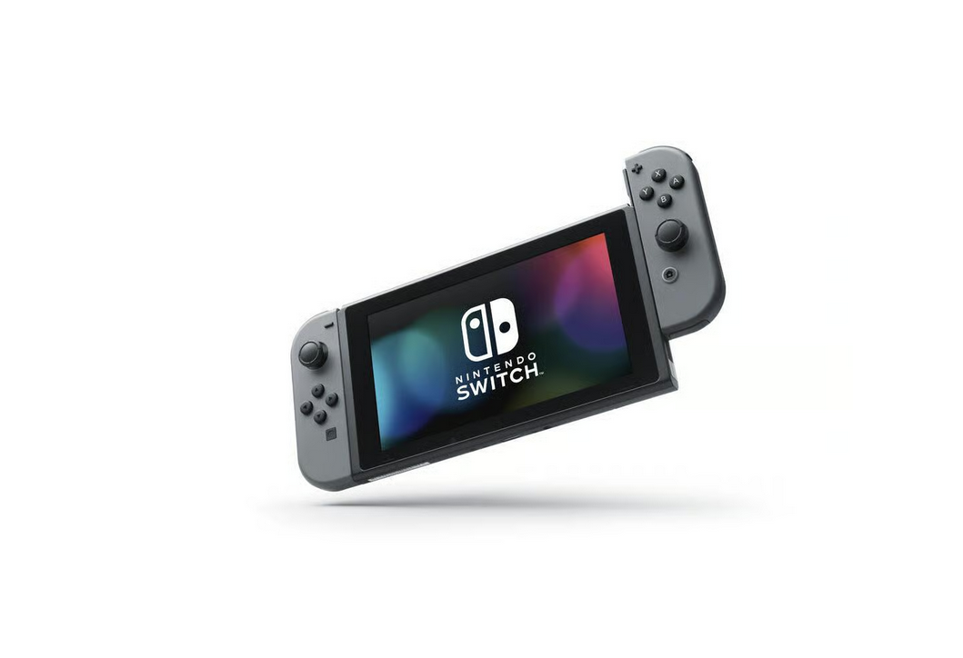 Nintendo Switch Games Console with Improved Battery 32GB, Grey