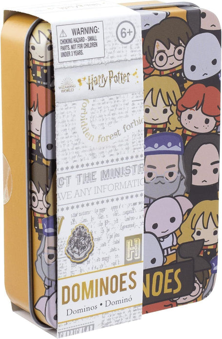 Paladone Harry Potter Chibi Dominoes in Collector Tin, Multicolor, PP9100HP