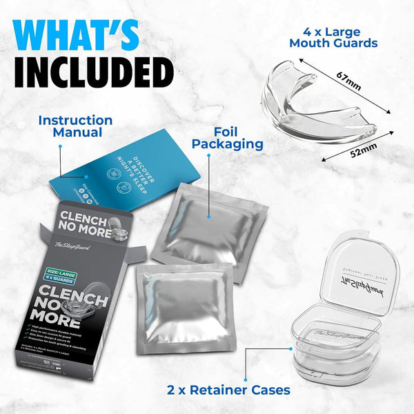 TheSleepGuard Night Mouth Guard - Bruxism & TMJ Relief