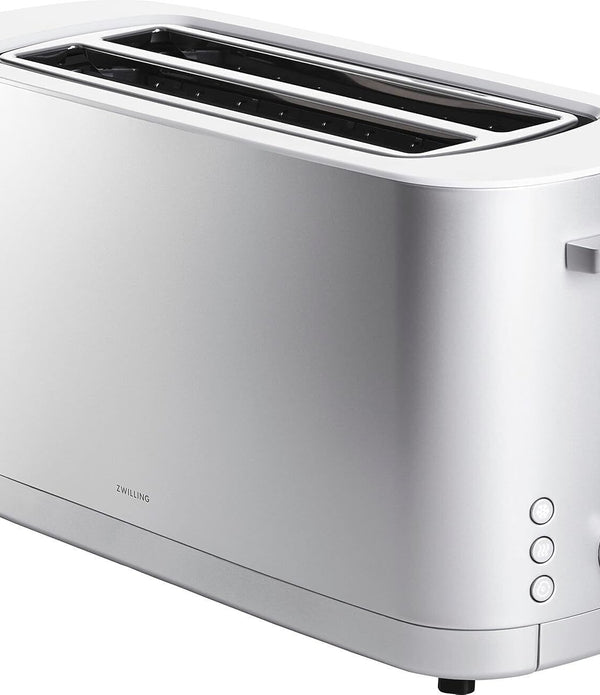 Zwilling 1016081 Enfinigy Toaster 2 Slots Silver Modern Kitchen Appliance