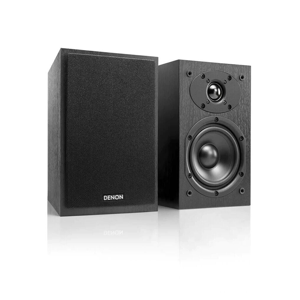 Denon SC-M41 BLK Speakers, Black - Surround Sound Speaker Pair - **SEE NOTES**