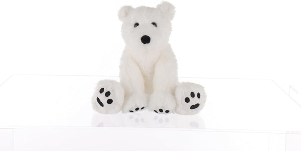 Apricot Lamb Polar Bear Plush Soft Toy 8 Inches, Cuddly Stuffed Animal