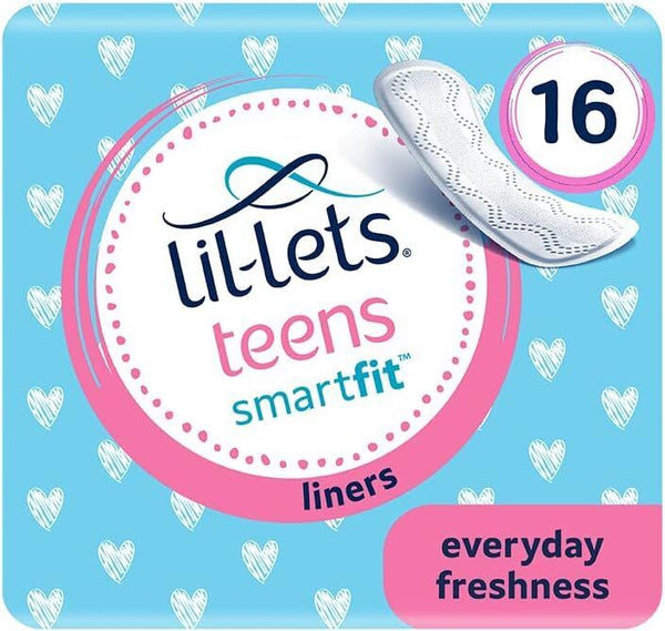 3 PACK of 16 Lil-Lets Teen Liners Exp. 03/26