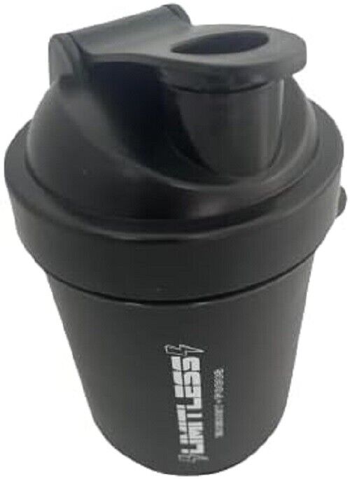 2 Pack Protein Shaker Bottles with Tight Lids & Compartment for Fitness