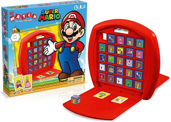 TOP TRUMPS Match Super Mario Card Game Family Fun