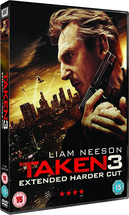 Taken 3 DVD: Extended Harder Cut, Liam Neeson, 20th Century Fox, Action/Thriller