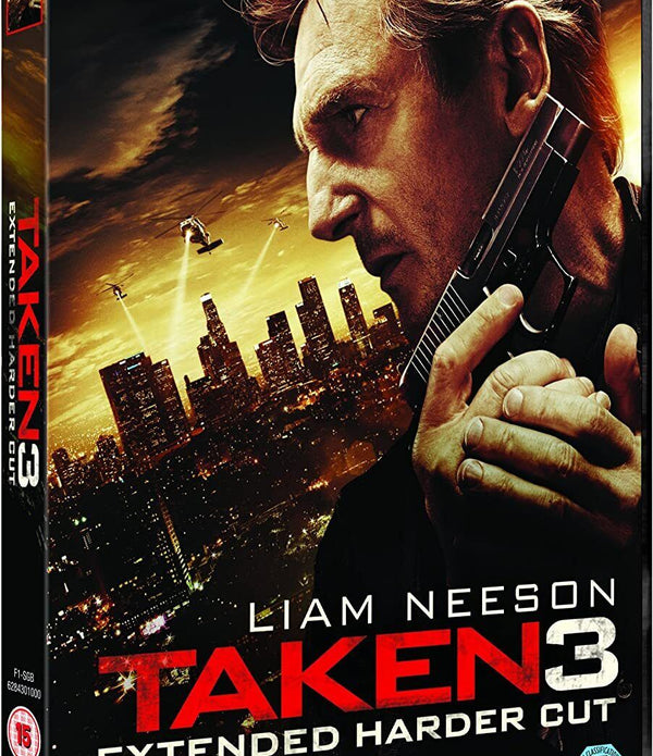 Taken 3 DVD: Extended Harder Cut, Liam Neeson, 20th Century Fox, Action/Thriller