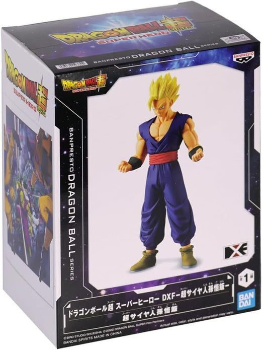 BANPRESTO Dragon Ball Super Super Hero DXF Super Saiyan Son Gohan Statue