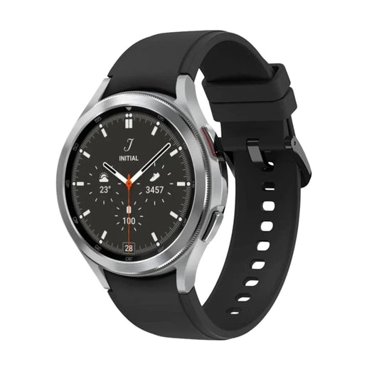 Samsung Galaxy Watch4 Classic (Bluetooth, 46mm) Steel Case + Black Strap