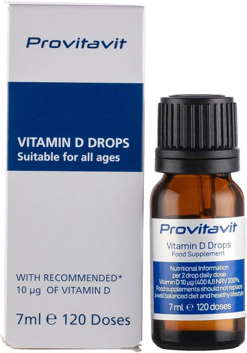 Provitavit Vitamin D Drops 400IU 7ml (120 Doses)