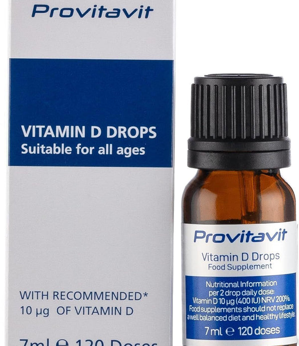 Provitavit Vitamin D Drops 400IU 7ml (120 Doses)