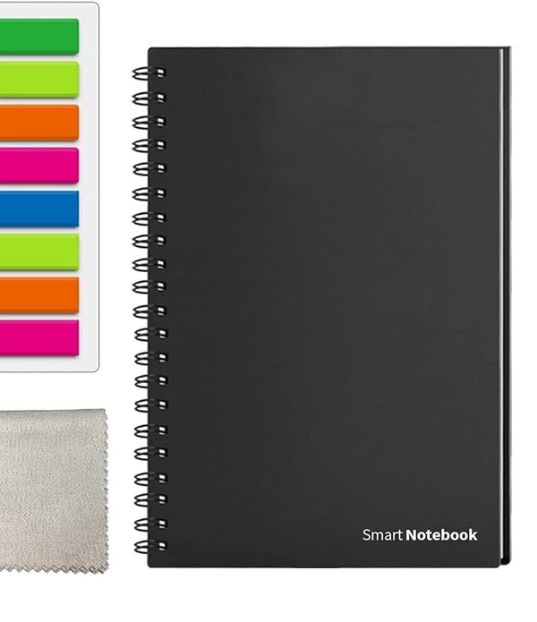 GUYUCOM Reusable Smart Notebook, Digital notepad A6 Lined Dotted