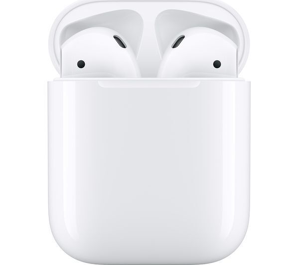 APPLE AirPods with Charging Case (2nd generation) - White "FAULTY MICROPHONE"